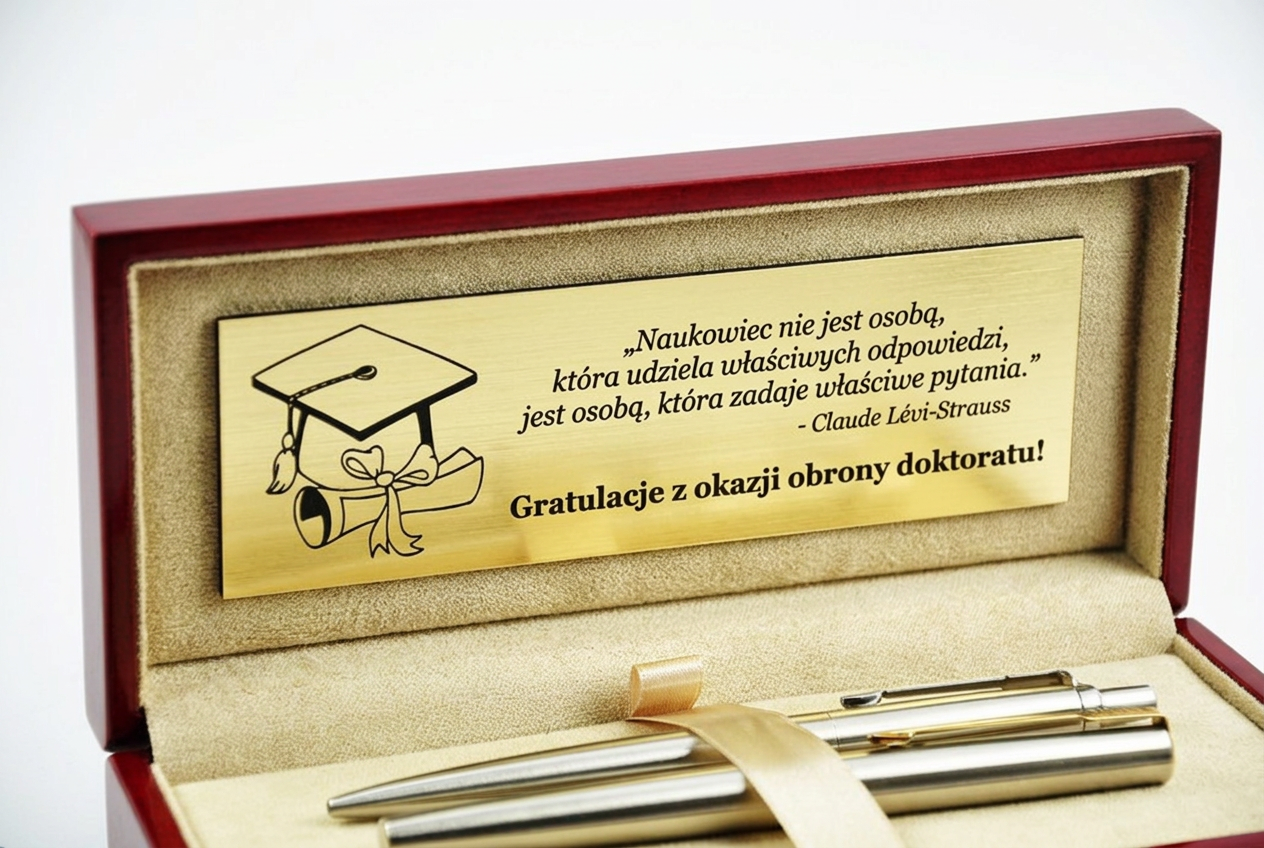 Tabliczki okolicznościowe i wizytówki aluminiowe